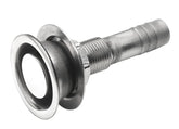 VETUS Air-vent nipple, stainless steel (AISI 316), for hose Ø 16 mm, straight flush ST05S